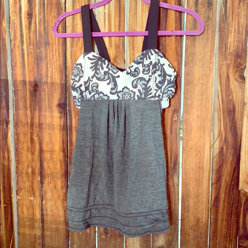 Lululemon Floral Tank